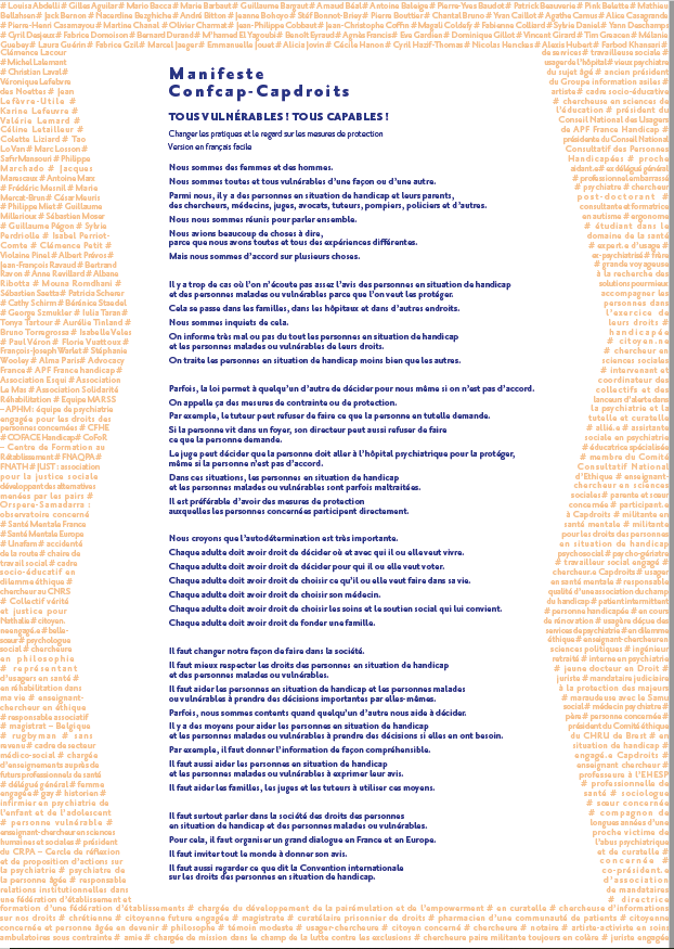 Manifeste capdroits suite
