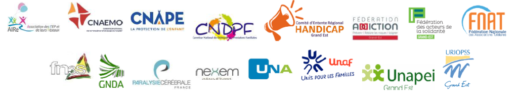logos des fédérations et des associations
