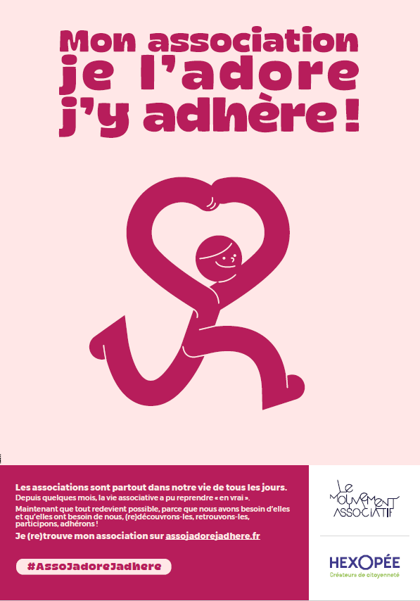 Mon association, je l'adore, j'y adhère !