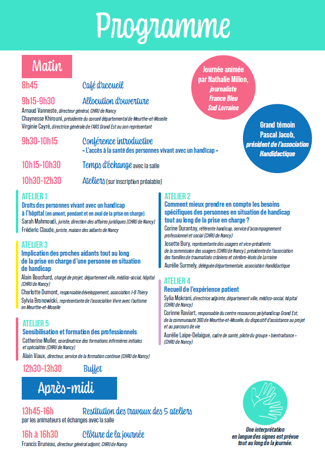 Programme du forum citoyen