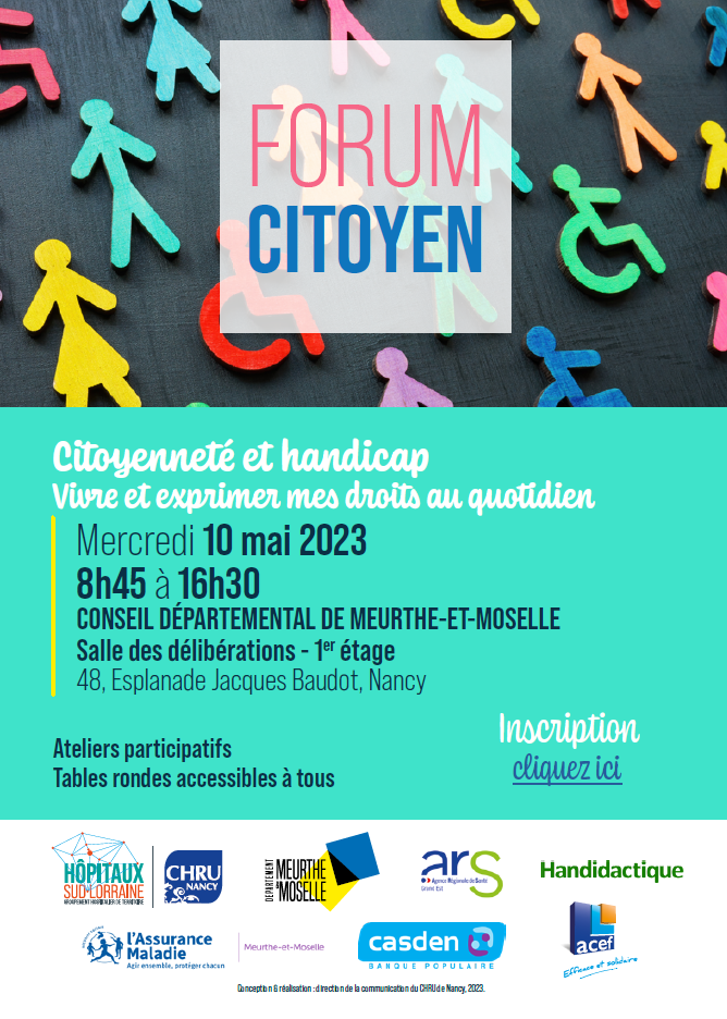Affiche forum citoyen du 10 mai 2023