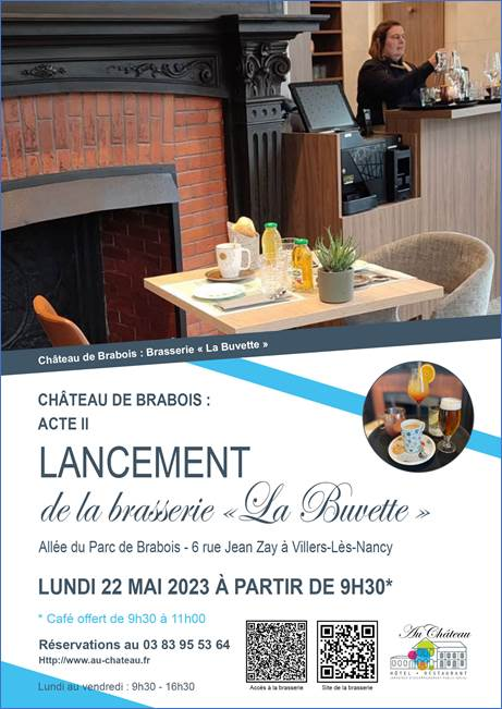 Lancement de la brasserie « La Buvette »