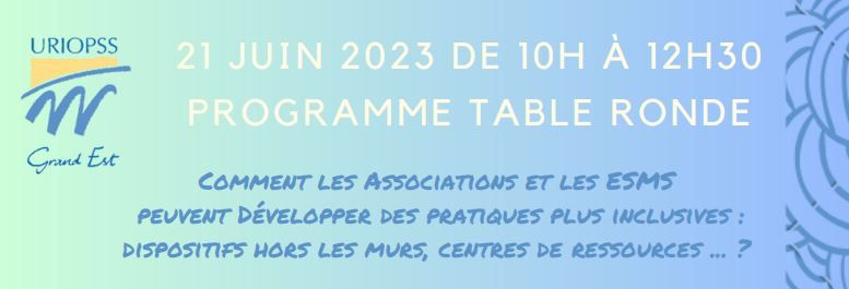 Affiche table ronde