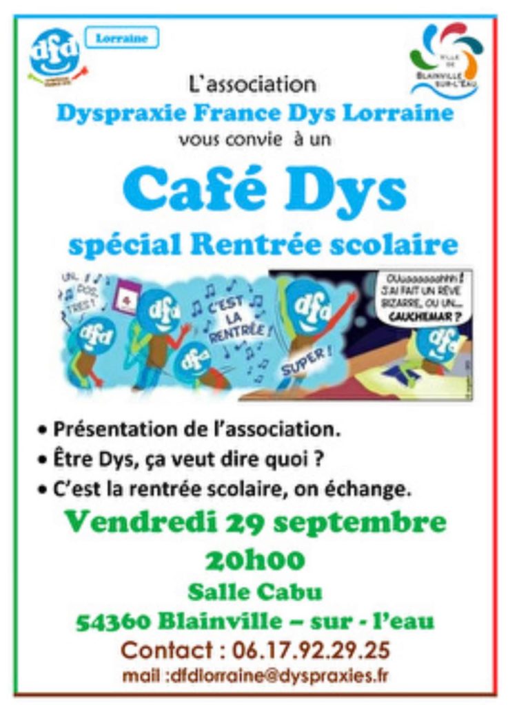 Café Dys Spécial Rentrée scolaire