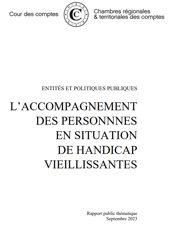 L'accompagnement des PSH vieillissantes 