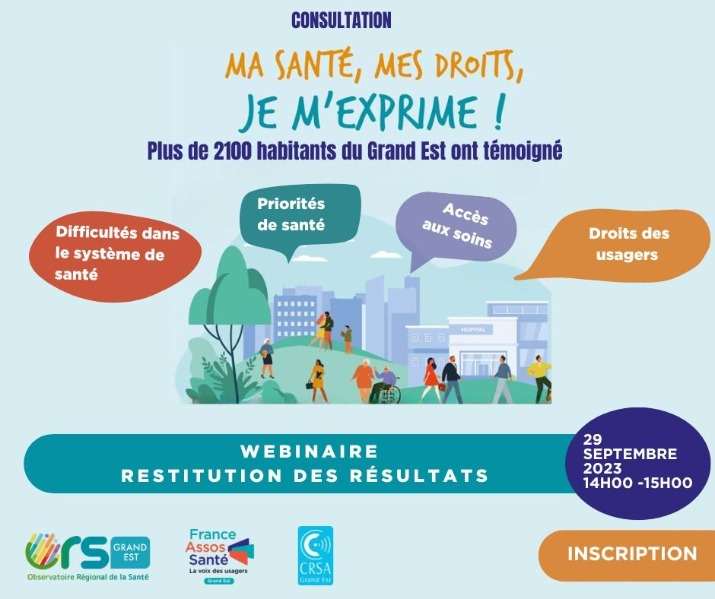 Webinaire : ma santé, mes droits, je m'exprime