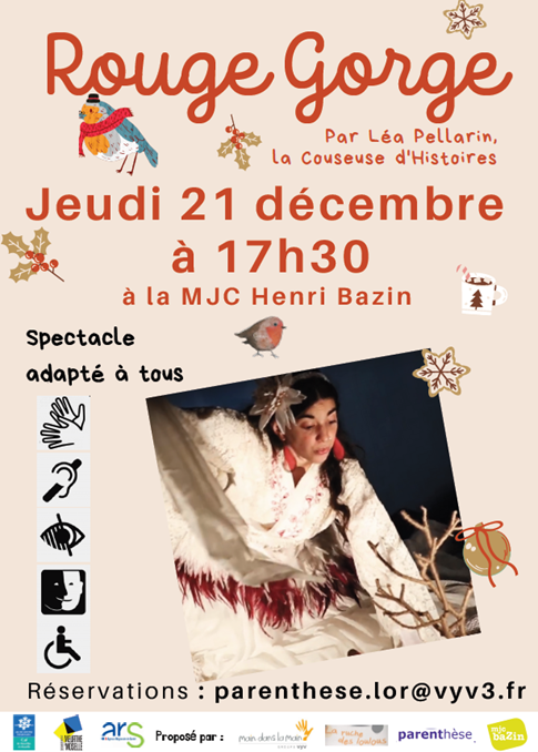 Spectacle Rouge-gorge 