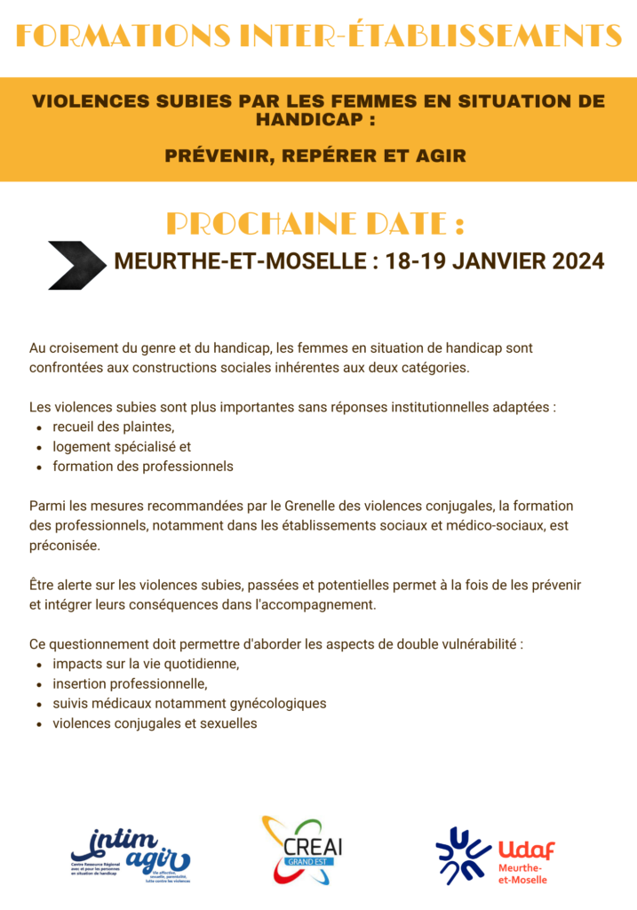 Formation interétablissements