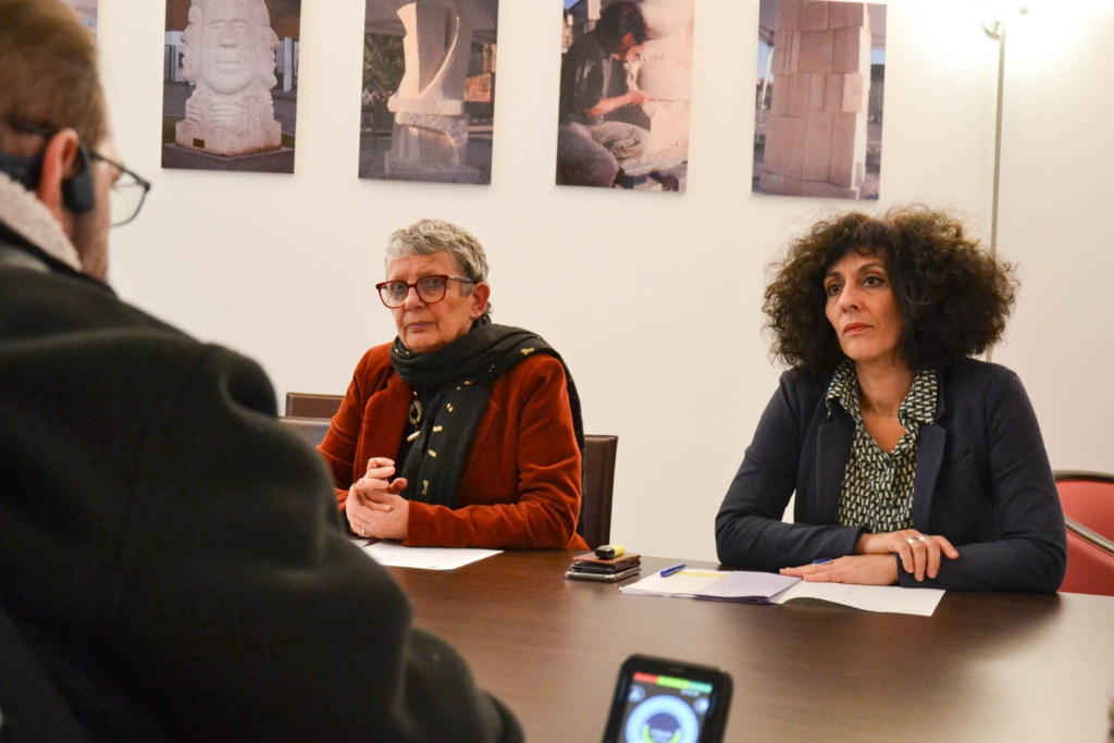 Cheynesse KHIROUNI et Catherine BOURSIER