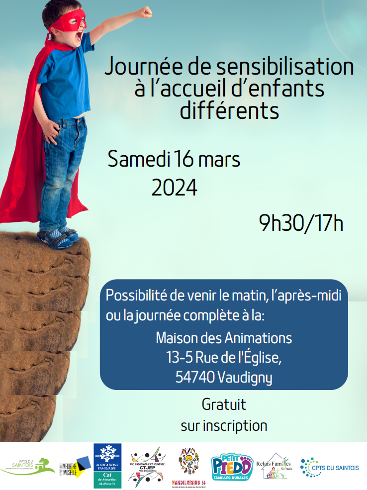  Journée de sensibilisation à l'accueil de l'enfant différent