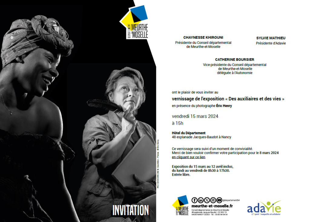 Exposition des auxiliaires et des vies