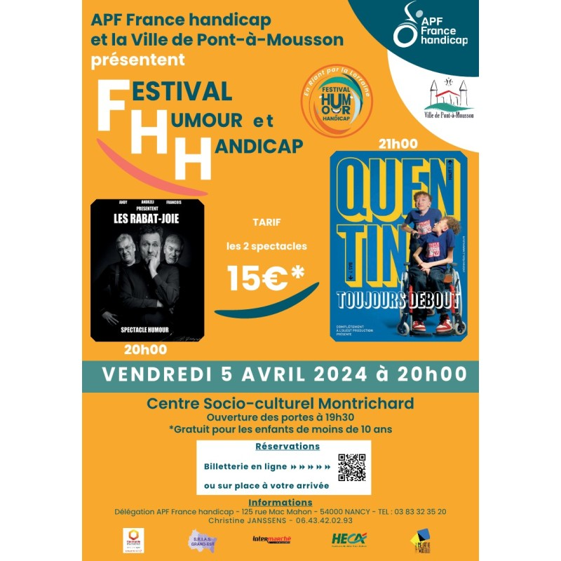 Festival humour et handicap à Pont-à-Mousson
