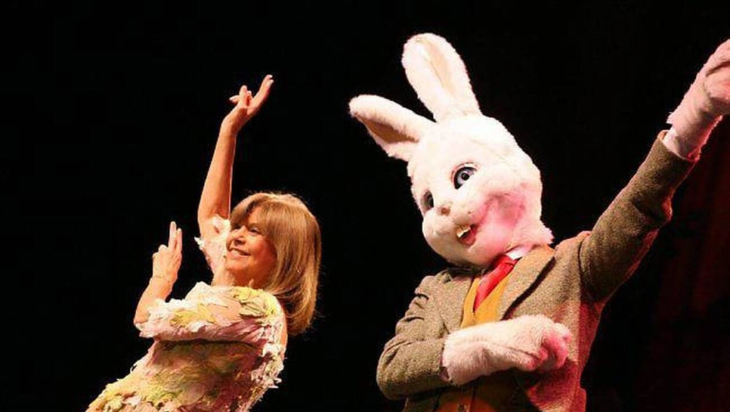 Chantal et le lapin