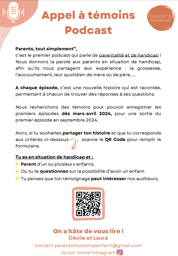 Appel à témoins : parents tout simplement