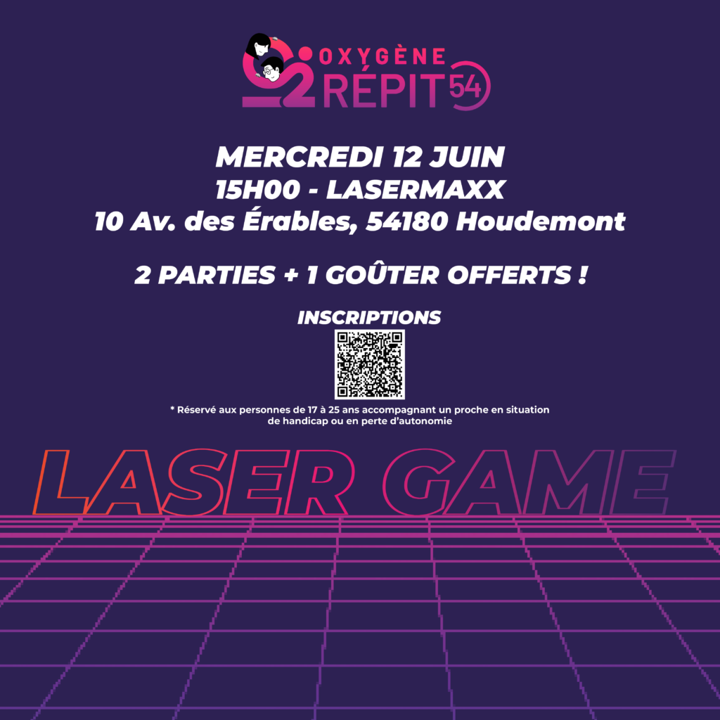 LaserMaxx du 12 juin : inscriptions