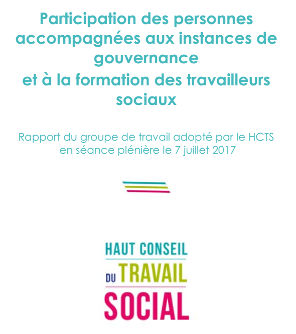 Participation des personnes accompagnées aux instances de gouvernance et à la formation des travailleurs sociaux