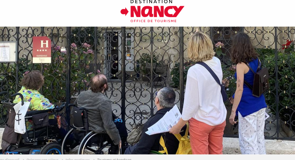 Destination Nancy et handicaps