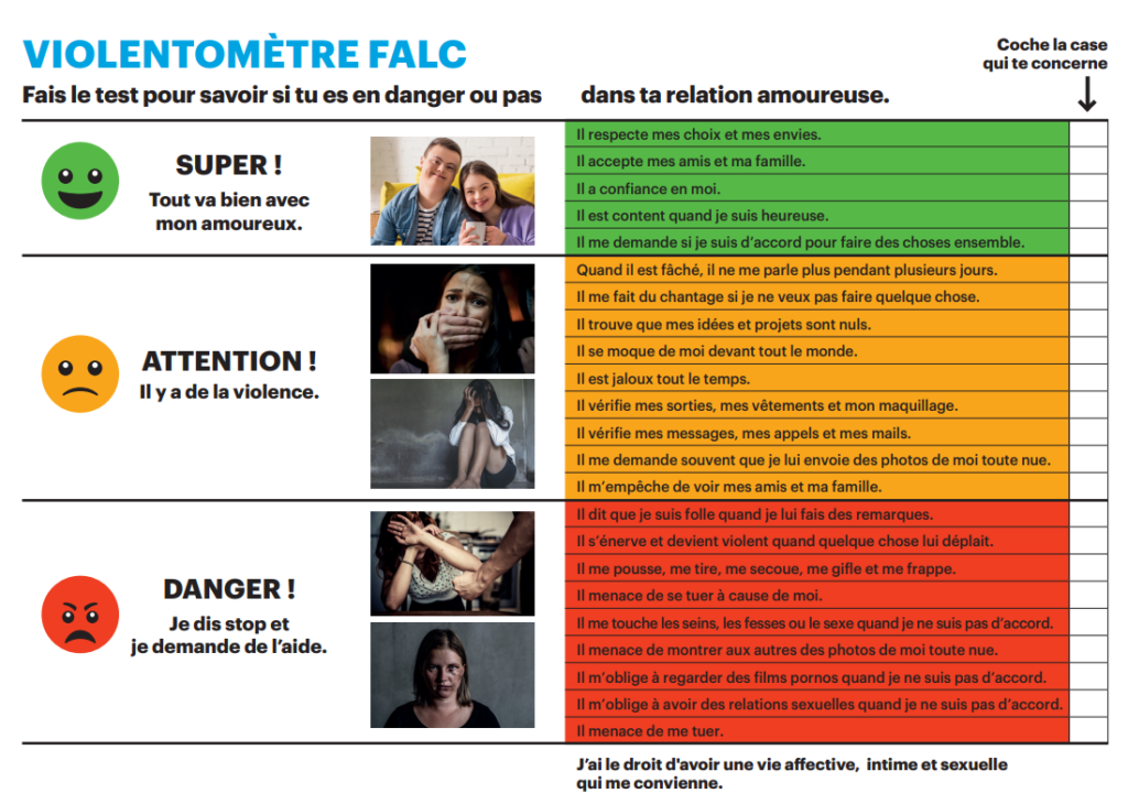 Un Violentomètre en FALC