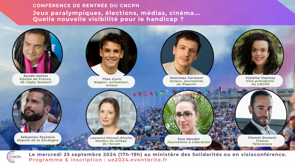 Conférence de rentrée du CNCPH 2024