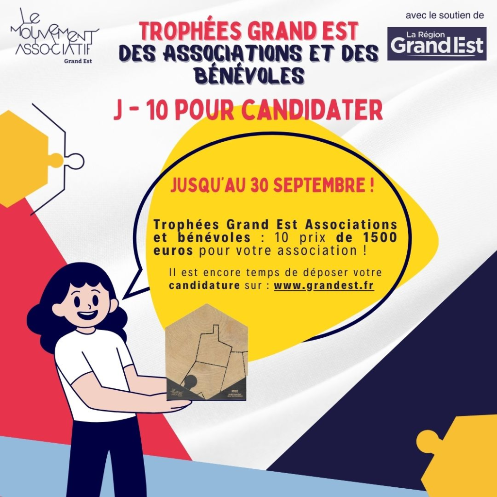 Trophées Grand Est des associations et des bénévoles