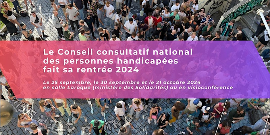 Universités d'été du CNCPH 2024
