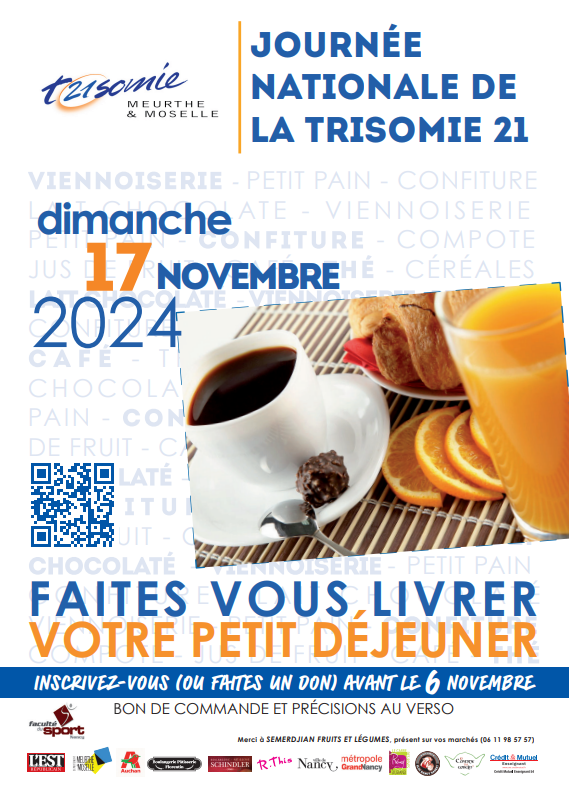 Faites-vous livrer votre petit déjeuner le 17 novembre 2024