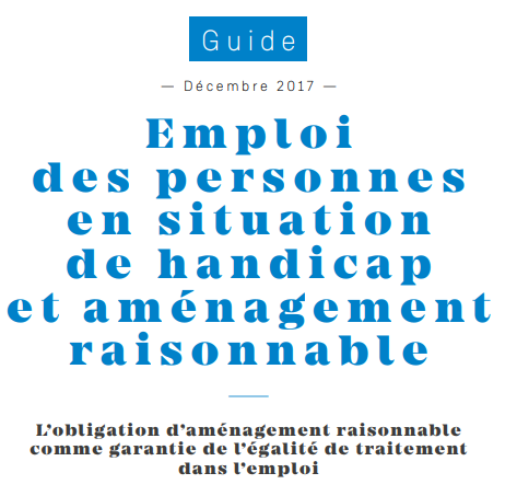 Guide de l'aménagement raisonnable