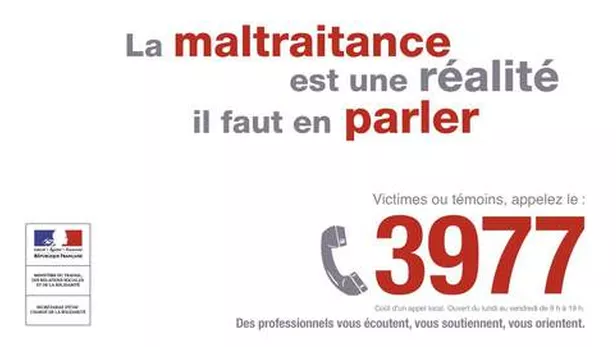 Parler de la maltraitance en appelant le 39 77