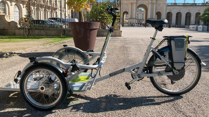 Maison du vélo Nancy – vélo fauteuil à assistance électrique